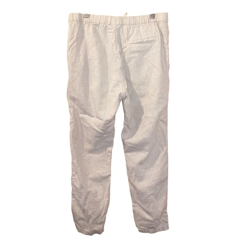 H&M Linen Blend Pants Size Medium - Picture 2 of 15
